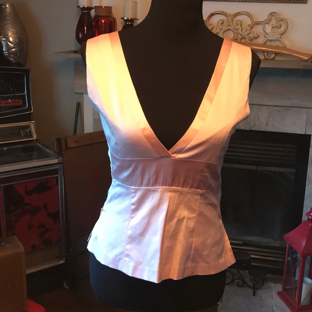Satin tank top